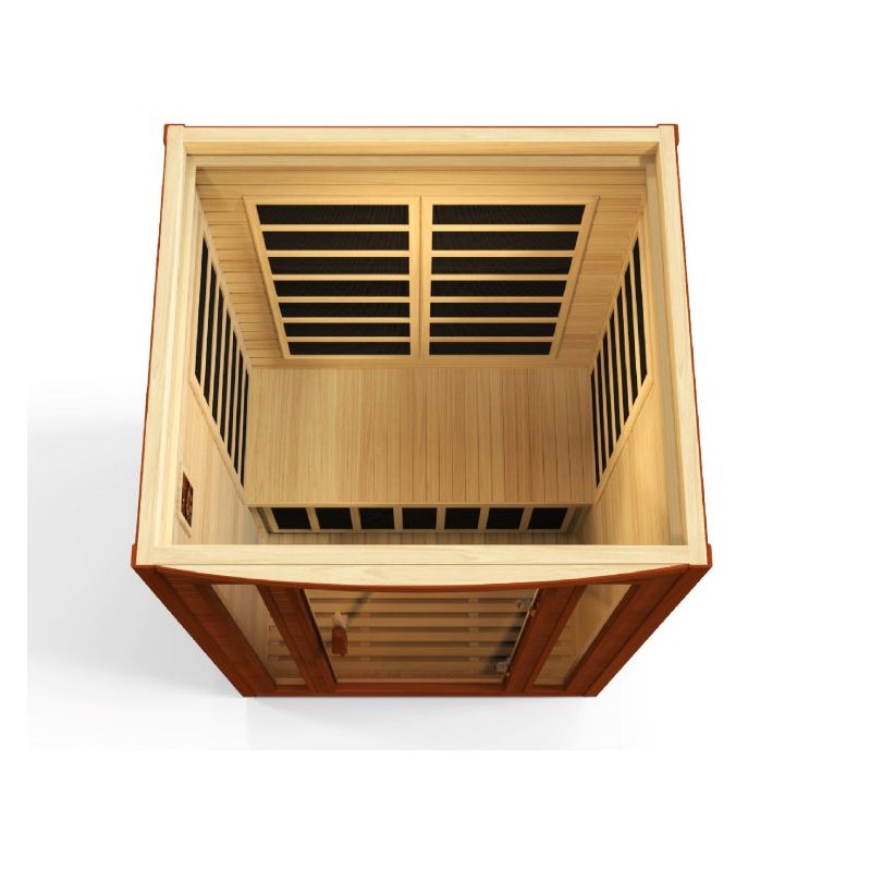 Dynamic Saunas San Marino Low EMF FAR Infrared Sauna (DYN-6206-01)