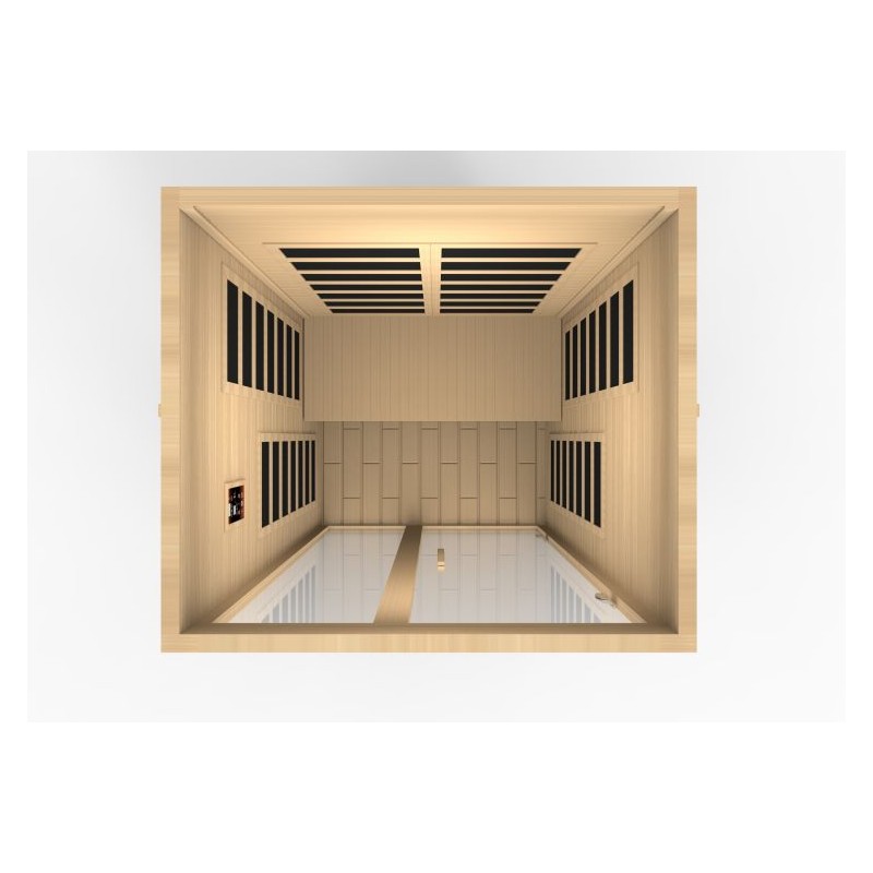 Dynamic Saunas Santiago Low EMF FAR Infrared Sauna (DYN-6209-01)