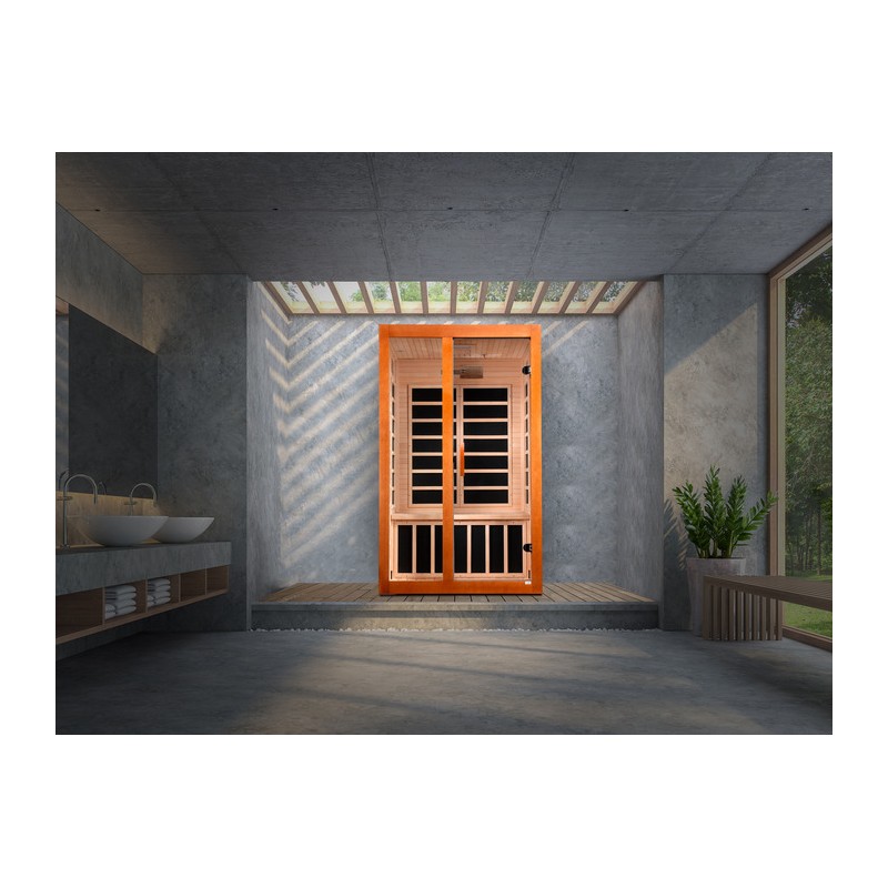 Santiago Elite Ultra LEMF FAR Infrared Sauna - (DYN-6209-02 Elite)