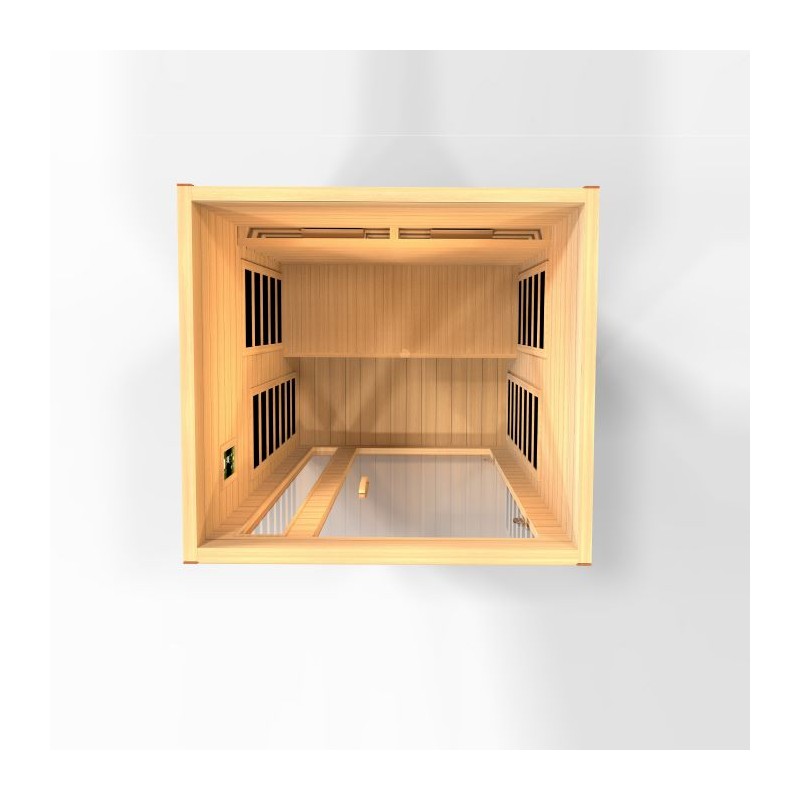 Dynamic Saunas Cardoba 2-Person Sauna - (DYN-6203-02 FS)