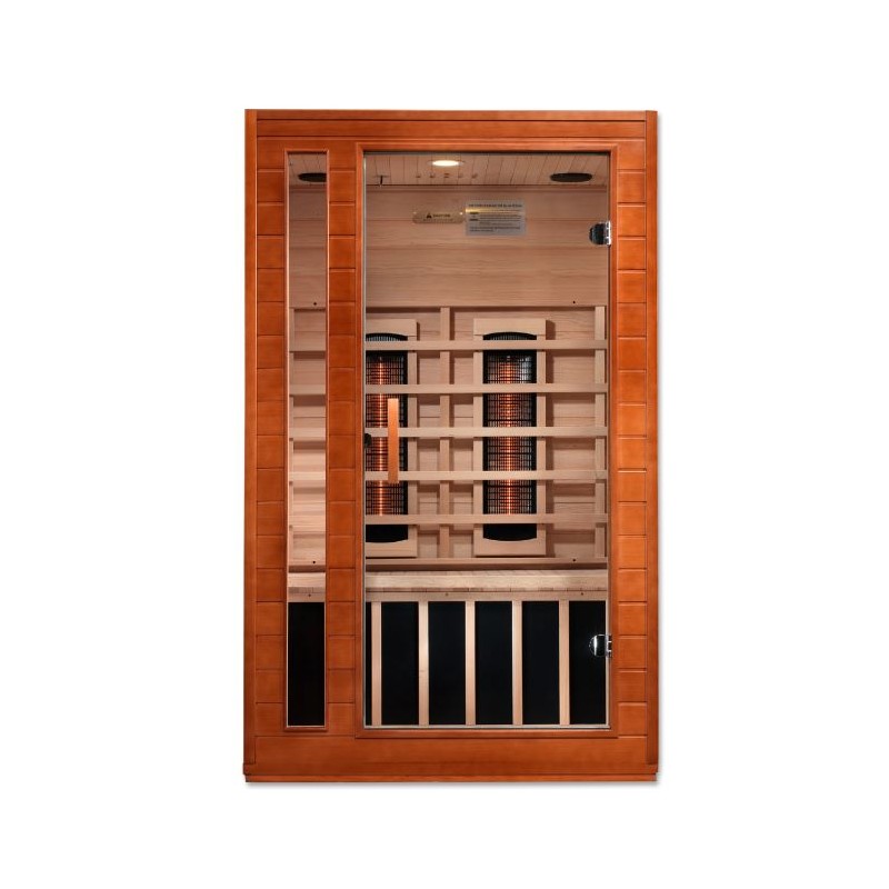 Dynamic Cardoba 2-Person Full Spectrum Near Zero EMF (Under 2MG) FAR Infrared Sauna (Canadian Hemlock)- (DYN-6203-02 FS)