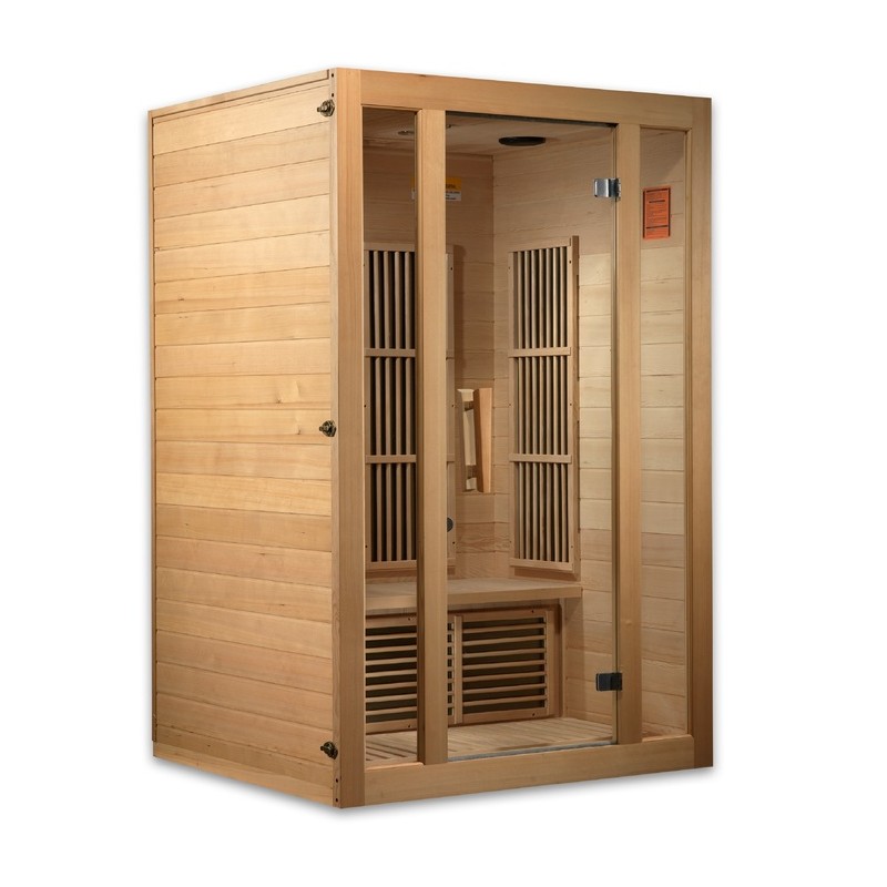 Maxxus Seattle 2-Person Low EMF FAR Infrared Sauna- (MX-J206-01)
