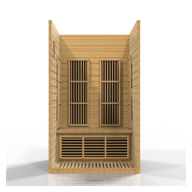 Maxxus Seattle 2-Person Sauna Canadian Hemlock - MX-J206-01