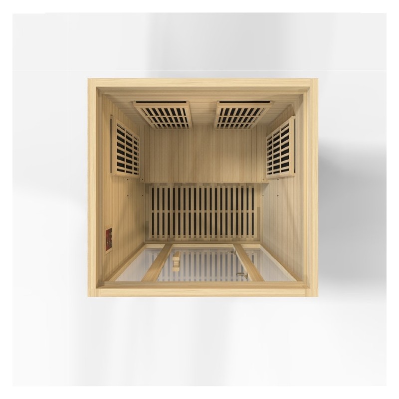 Maxxus Seattle 2-Person Sauna Canadian Hemlock - MX-J206-01