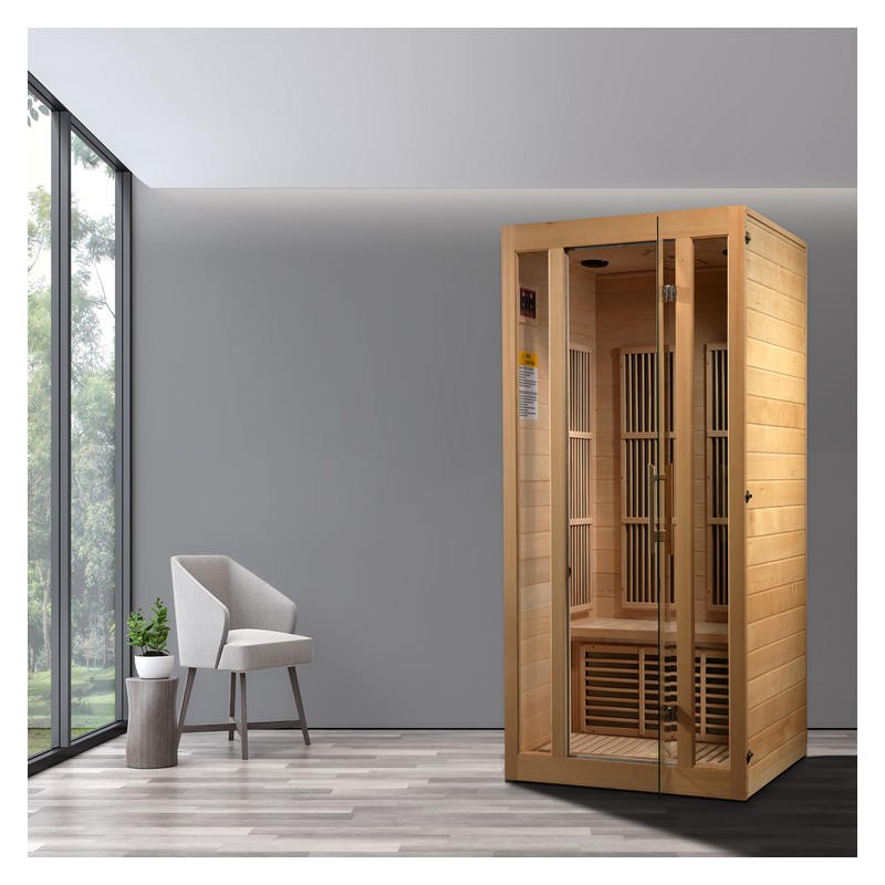 Maxxus Seattle 2-Person Sauna Canadian Hemlock - MX-J206-01