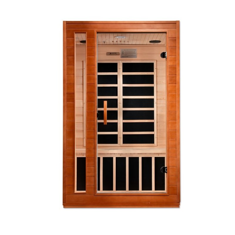 Dynamic Saunas Cordoba 2-person Low EMF Infrared Sauna (DYN-6203-01)
