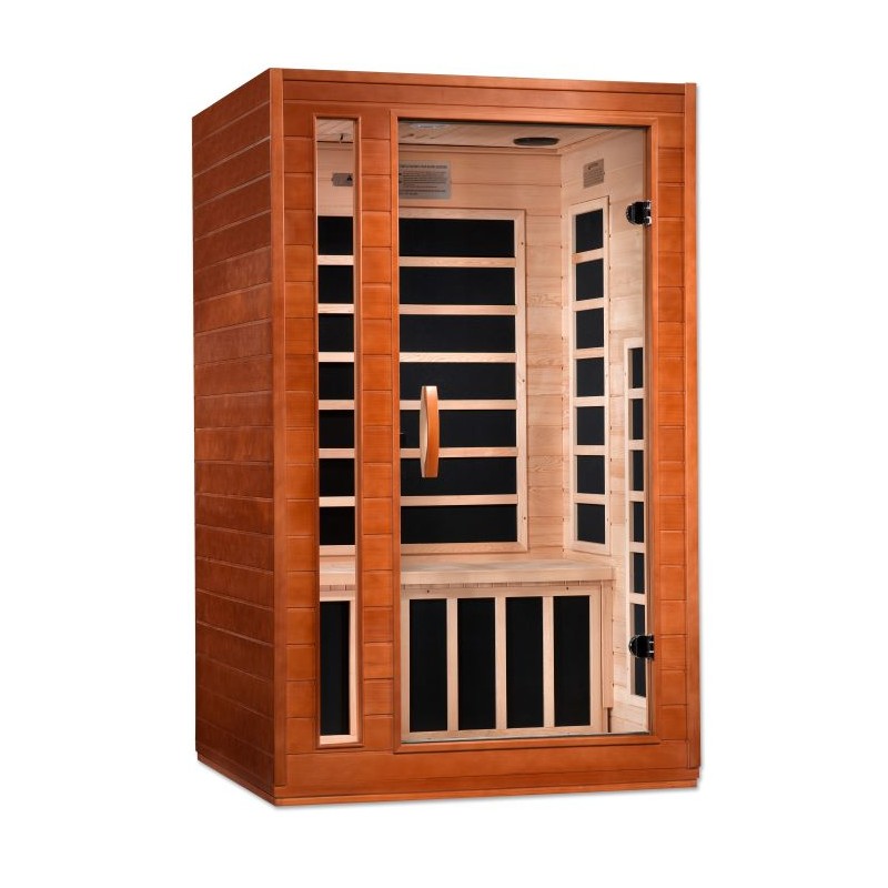 Dynamic Saunas Cordoba 2-person Low EMF Infrared Sauna (DYN-6203-01)