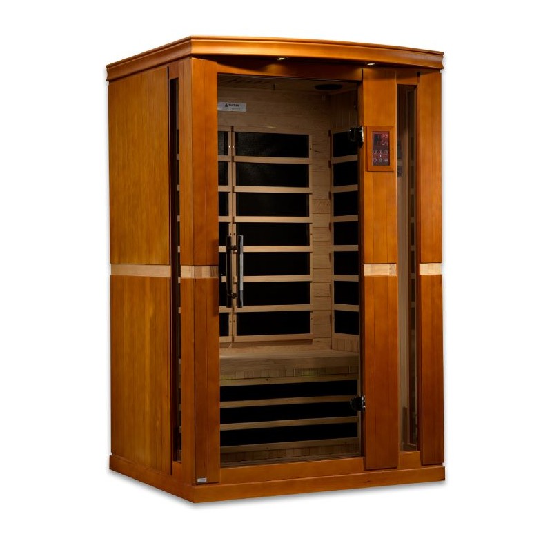 Dynamic Saunas Vittoria 2-person Low EMF Infrared Sauna (DYN-6220-01)