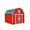 Handy Home Berkley 10x14 Wood Storage Shed Kit (18421-5)