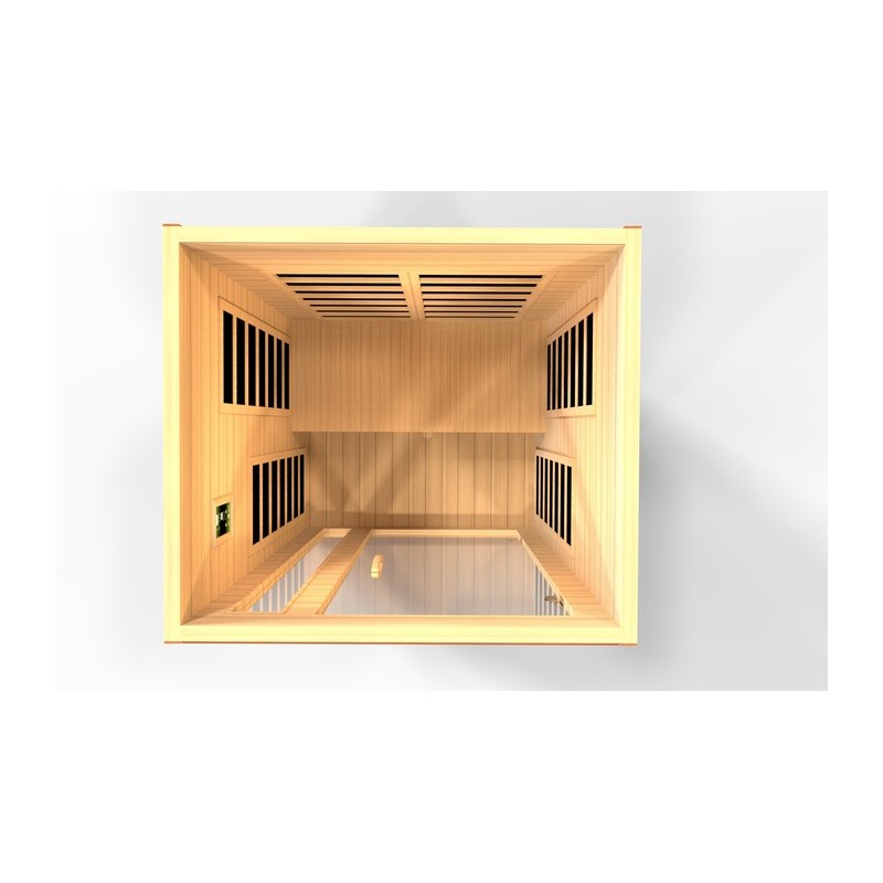 Cordoba Elite Ultra Low EMF FAR Infrared Sauna - (DYN-6203-01 Elite)