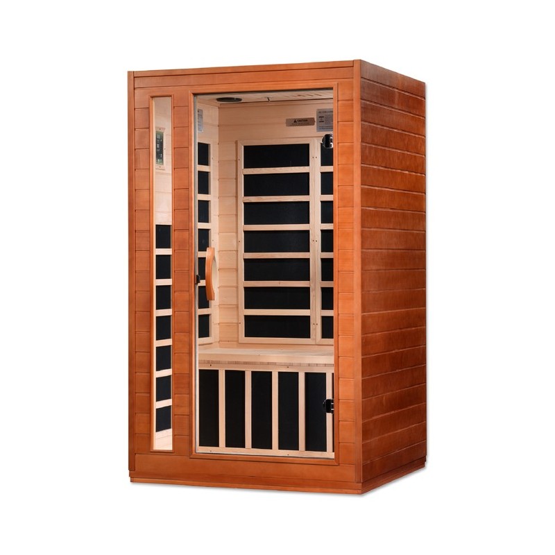 Dynamic Saunas Cordoba Elite 2-person Ultra Low EMF FAR Infrared Sauna - (DYN-6203-01 Elite)