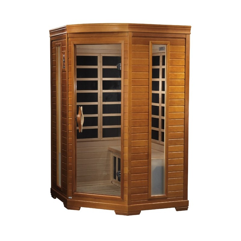 Dynamic Saunas Heming Elite 2-person Ultra Low EMF FAR Infrared Sauna - (DYN-6225-02 Elite)