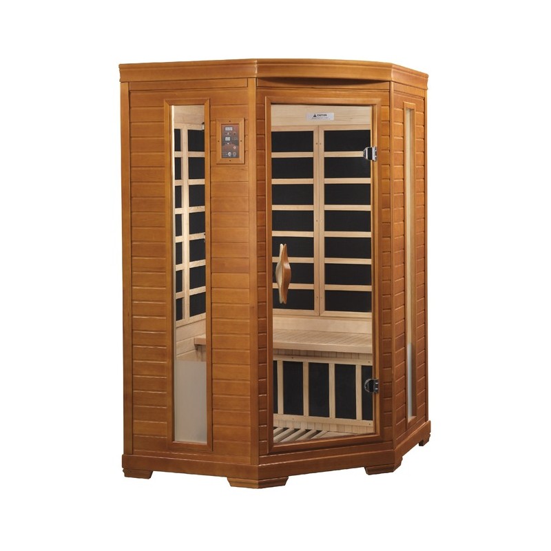 Dynamic Saunas Heming Elite 2-person Ultra Low EMF FAR Infrared Sauna - (DYN-6225-02 Elite)