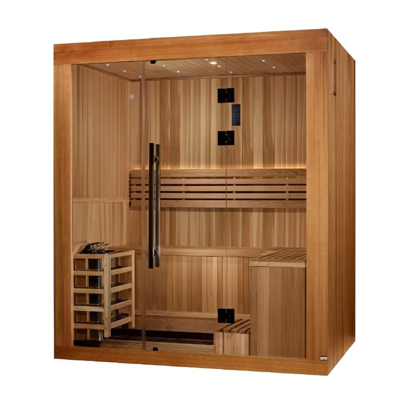 Golden Designs Copenhagen 3 Person Traditional Sauna (GDI-7389-02)
