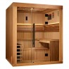 Golden Designs Osla 6 Person Traditional Sauna (GDI-7689-02) Golden Designs Osla 6 Person Traditional Sauna (GDI-7689-02)
