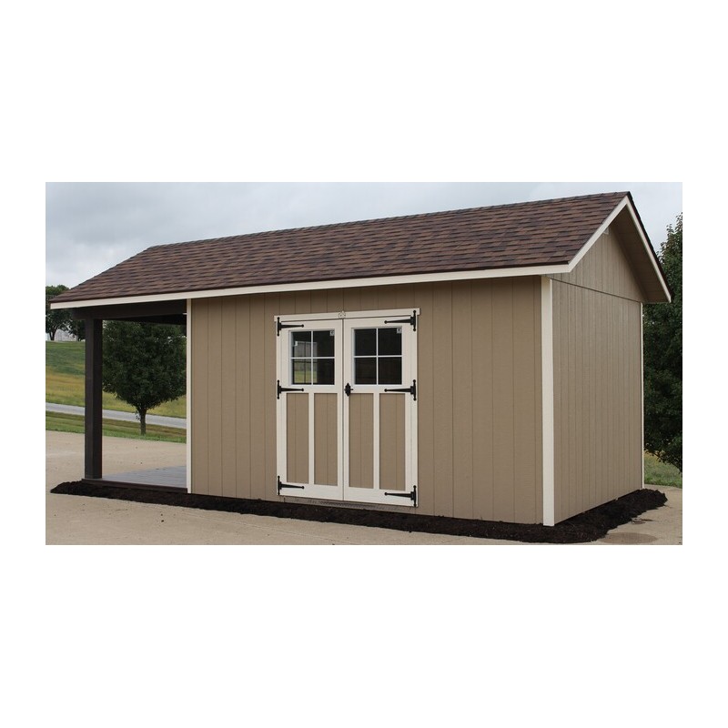 EZ-Fit 8x8 Woodsman Storage Shed Kit (ez_woodsman88)