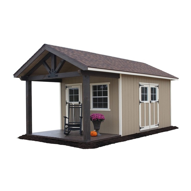 EZ-Fit 8x8 Woodsman Storage Shed Kit (ez_woodsman88)