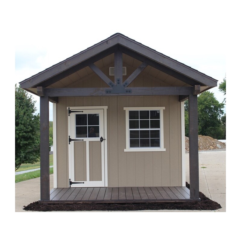 EZ-Fit 10x10 Woodsman Storage Shed Kit (ez_woodsman1010)
