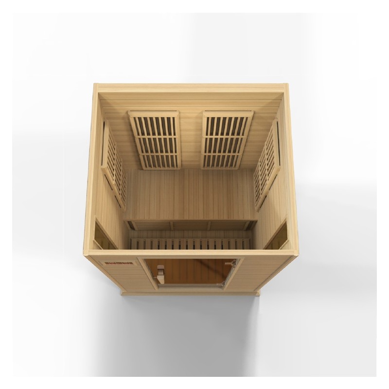 Maxxus 2-Person Low EMF FAR Infrared Sauna- (MX-K206-01)