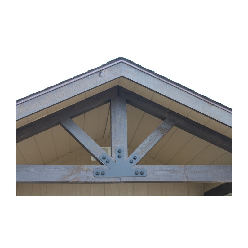 EZ-Fit 10x14 Woodsman Storage Shed Kit (ez_woodsman1014)