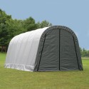 ShelterLogic 13x24x10 Round Style Shelter, Grey (74332)