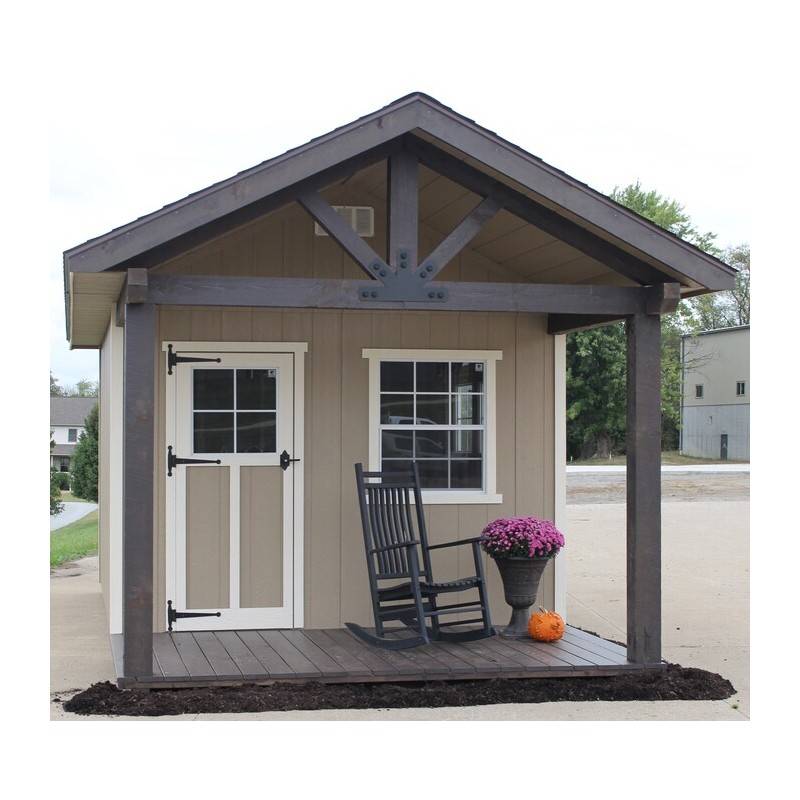 EZ-Fit 10x16 Woodsman Storage Shed Kit (ez_woodsman1016)