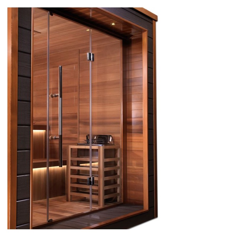 Golden Designs Bergen 6 Person Outdoor Traditional Sauna (GDI-8206-01)