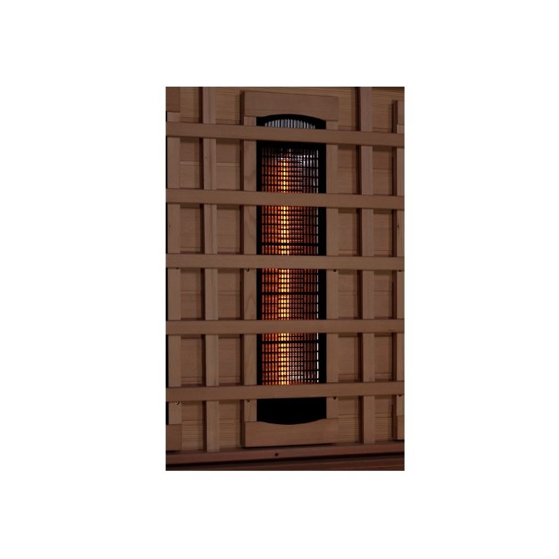 Golden Designs 6-Person Sauna with Himalayan Salt Bar - (GDI-8230-01)