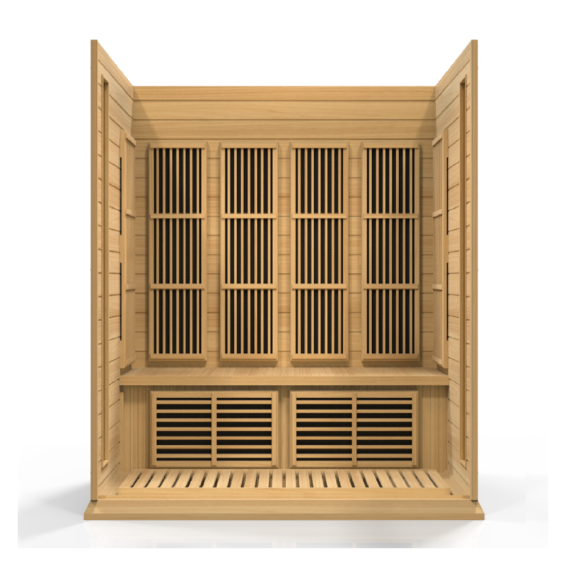 Maxxus 4-Person Low EMF FAR Infrared Sauna - (MX-K406-01)