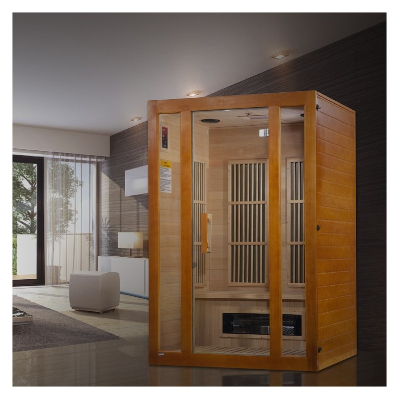 Maxxus 2-Person Low EMF FAR Infrared Sauna- (MX-J206-02S)