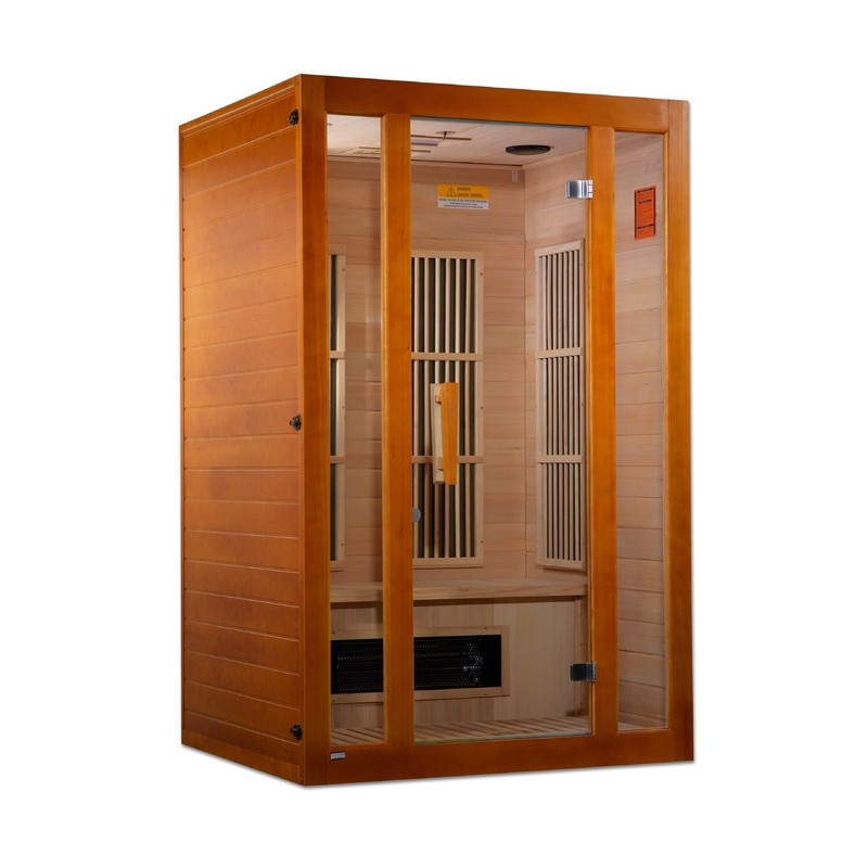 Maxxus 2-Person Low EMF FAR Infrared Sauna- (MX-J206-02S)