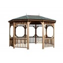 Handy Home 12x16 Monterey Oval Gazebo (19505-1) 