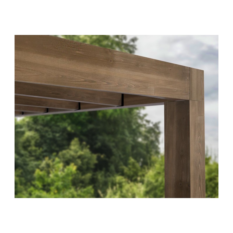 Palram - Canopia Helsinki 10x17 Patio Cover - Brown/L. Gray (HG9265)