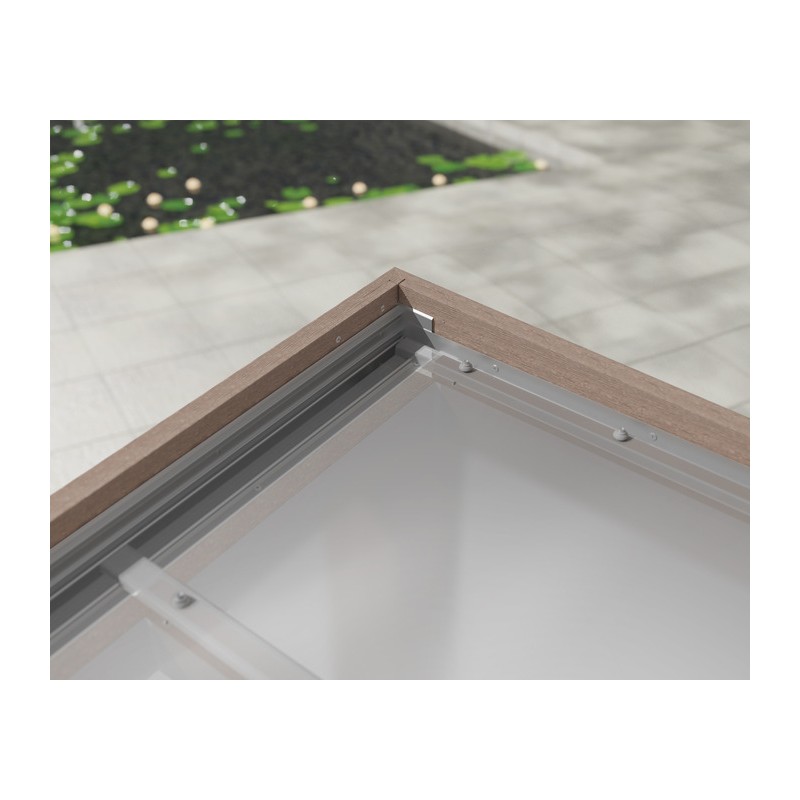 Palram - Canopia Helsinki 10x24 Patio Cover - Brown/L. Gray (HG9268)