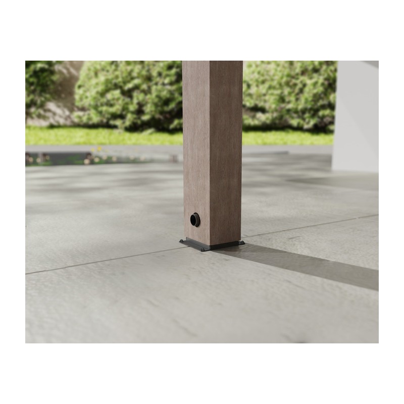 Palram - Canopia Helsinki 10x28 Patio Cover - Brown/L. Gray (HG9268)