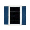 Small Square Window Shutters (Pair) (18832-9)