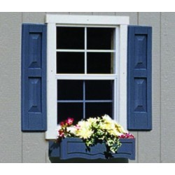 Small Square Window Shutters (Pair) (18832-9)