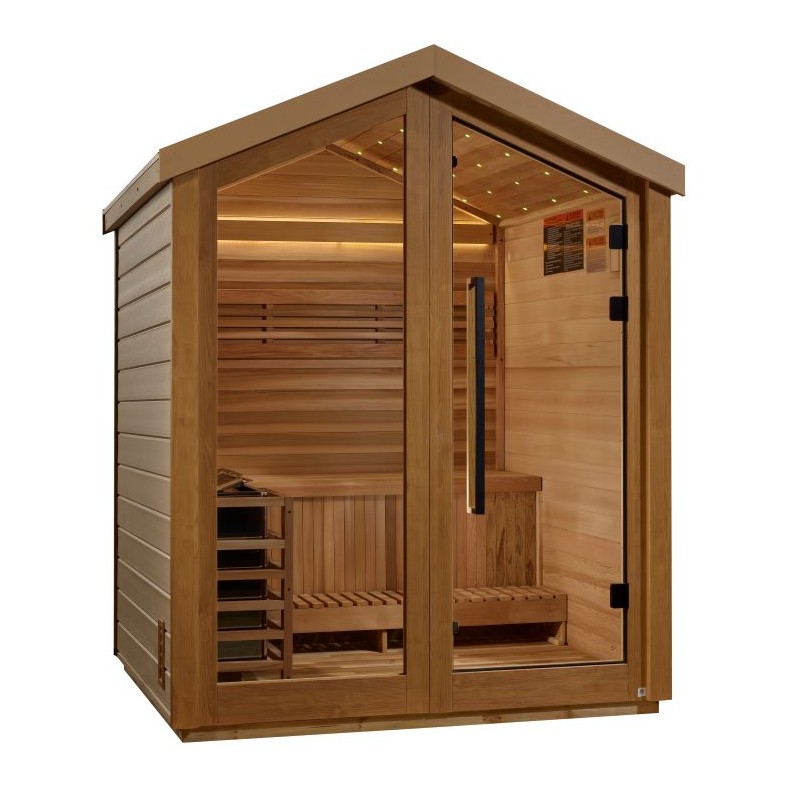 Golden Designs Savonlinna 3 Person Outdoor Sauna (GDI-8503-01)
