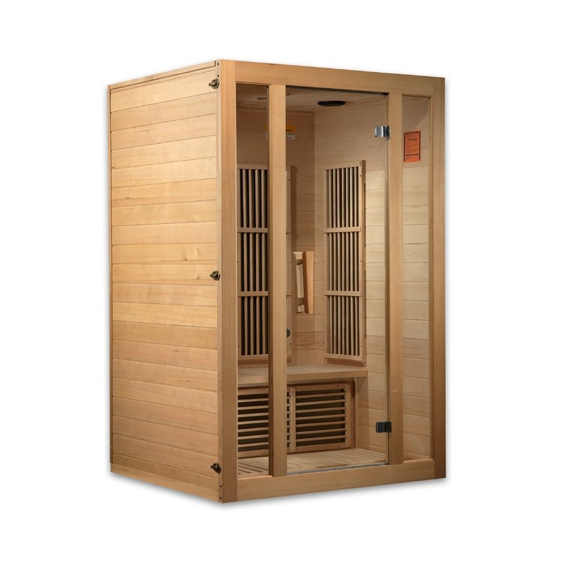 Maxxus Sauna Seattle 2-Person Near Zero EMF FAR Infrared Sauna (MX-J206-01-ZF)