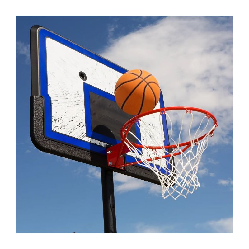 Lifetime 44 Inch Impact Portable Adjustable Basketball Hoop (91329)