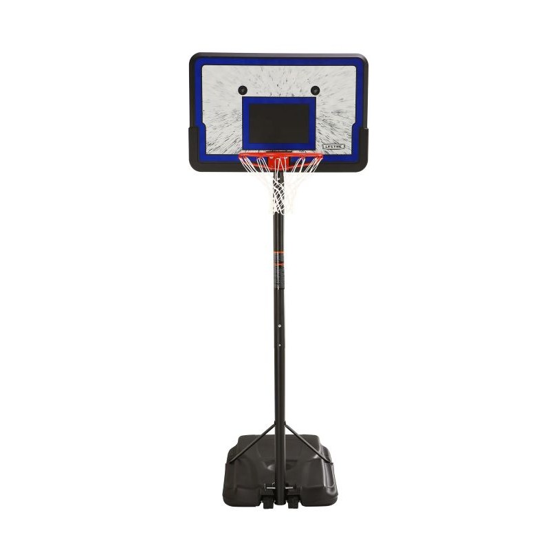 Lifetime 44 Inch Impact Portable Adjustable Basketball Hoop (91329)