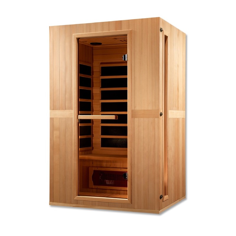 Maxxus 2-Person Low EMF (Under 8MG) FAR Infrared Sauna - (MX-LS2-01)