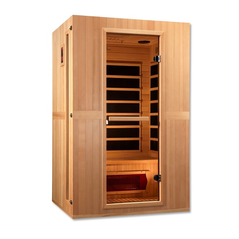 Maxxus 2-Person Low EMF (Under 8MG) FAR Infrared Sauna - (MX-LS2-01)