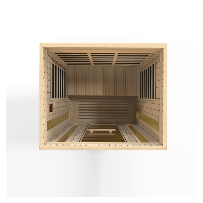 Maxxus 3-Person Low EMF (Under 8MG) FAR Sauna - (MX-LS3-01)