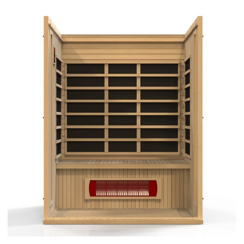 Maxxus 3-Person Low EMF (Under 8MG) FAR Sauna - (MX-LS3-01)
