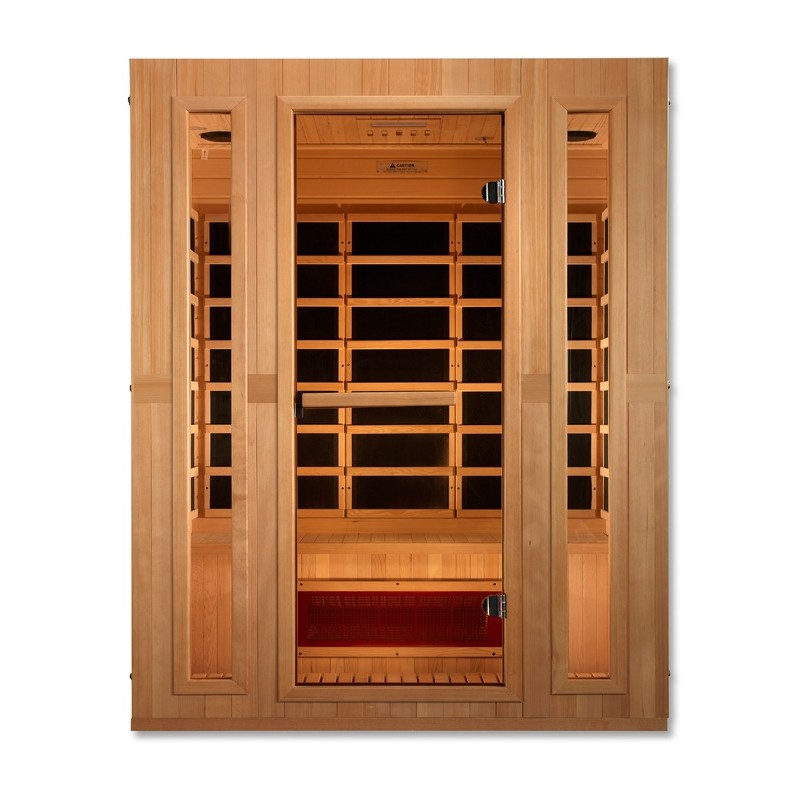 Maxxus 3-Person Low EMF (Under 8MG) FAR Sauna - (MX-LS3-01)