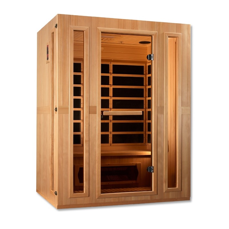 Maxxus 3-Person Low EMF (Under 8MG) FAR Sauna - (MX-LS3-01)
