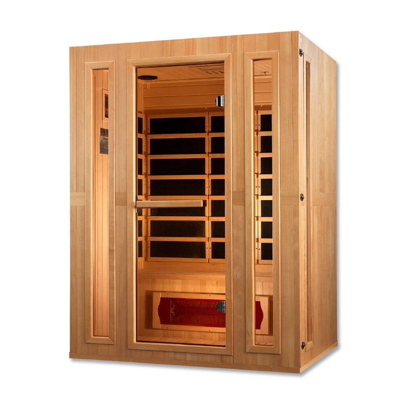 Maxxus 3-Person Low EMF (Under 8MG) FAR Sauna - (MX-LS3-01)