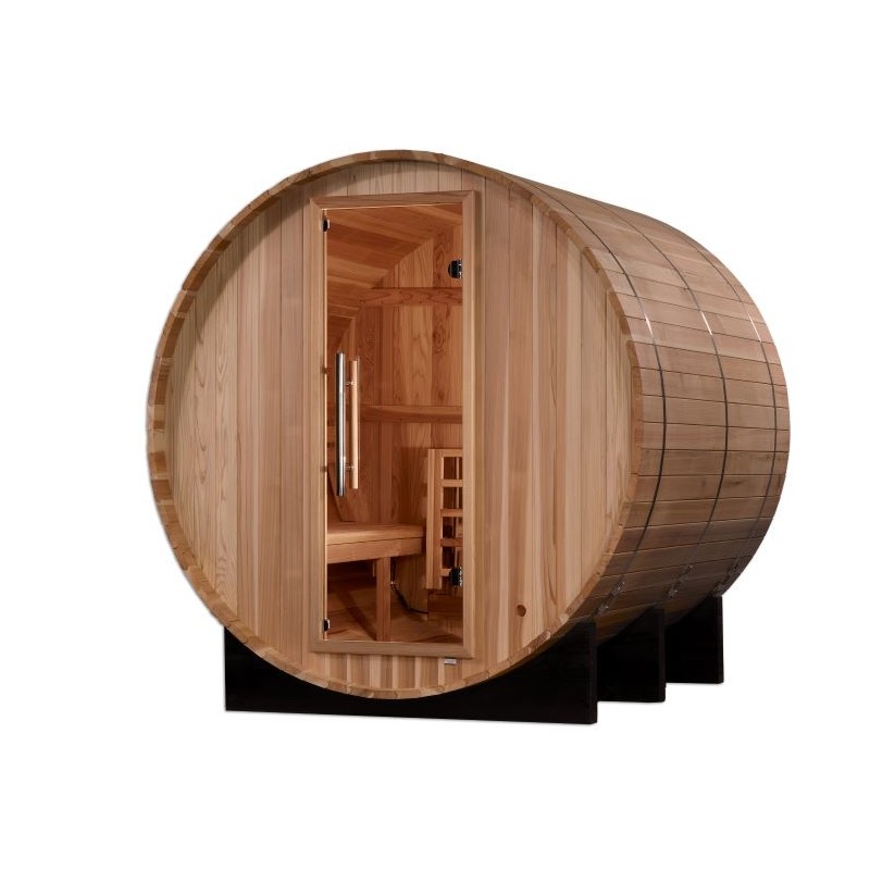 Golden Designs Arosa Barrel Traditional Sauna  (GDI-B004-01)