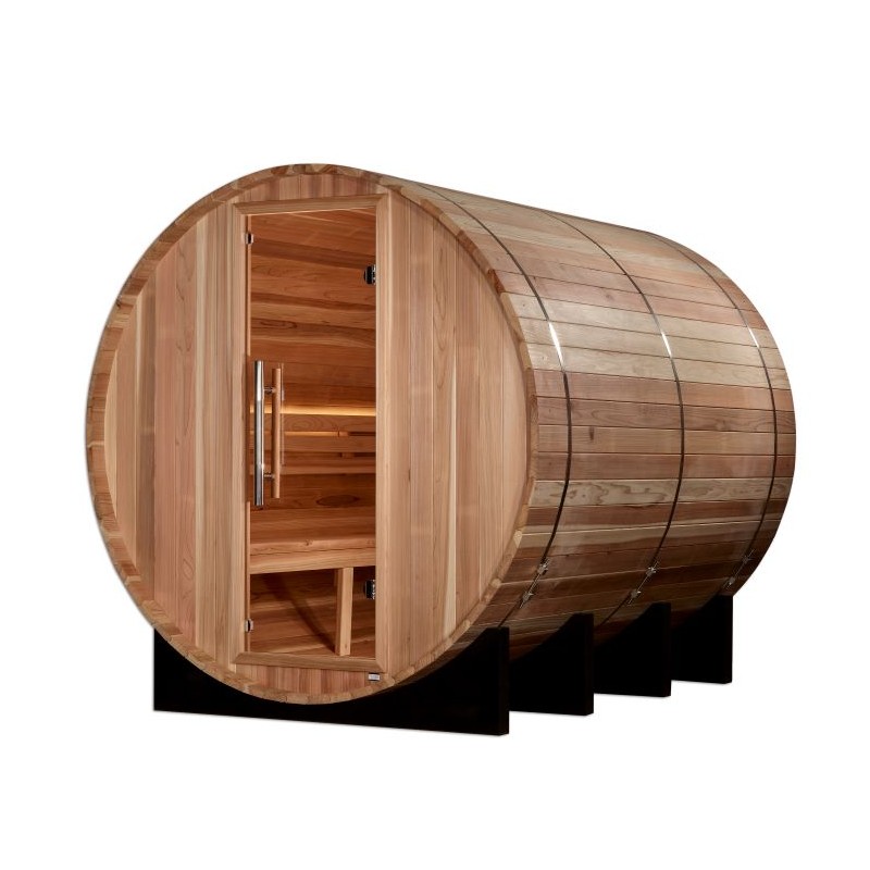 Golden Designs Klosters Barrel Traditional Sauna (GDI-B006-01)